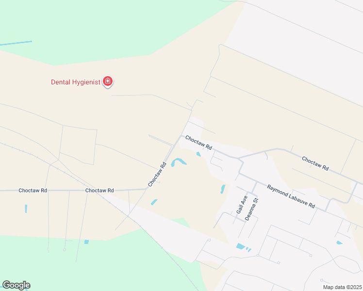 map of restaurants, bars, coffee shops, grocery stores, and more near 5333 Choctaw Road in Brusly