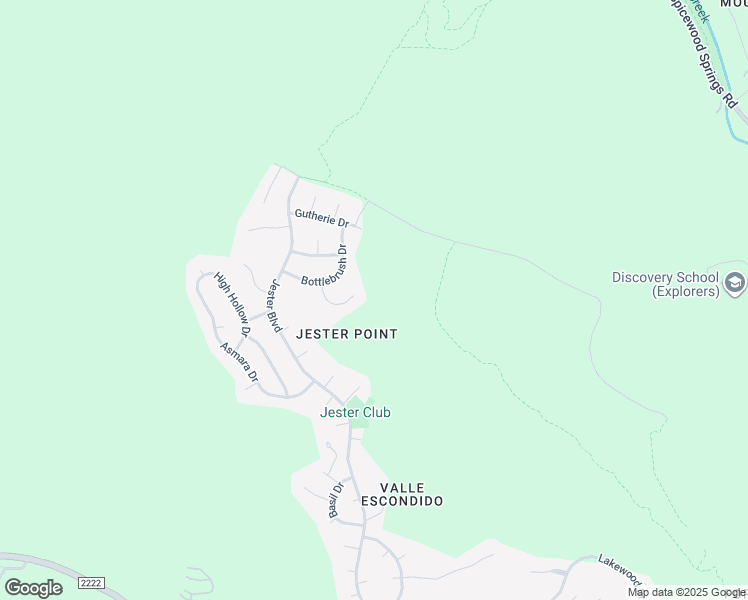 map of restaurants, bars, coffee shops, grocery stores, and more near 8105 Vailview Cove in Austin