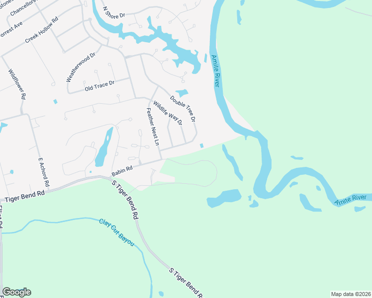 map of restaurants, bars, coffee shops, grocery stores, and more near 6637 Double Tree Drive in Baton Rouge