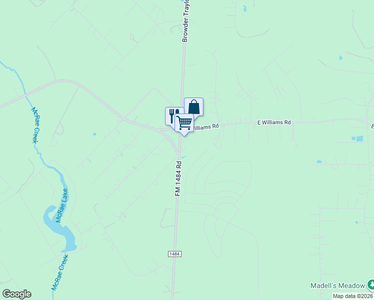 map of restaurants, bars, coffee shops, grocery stores, and more near 10932 Browder Traylor Road in Conroe