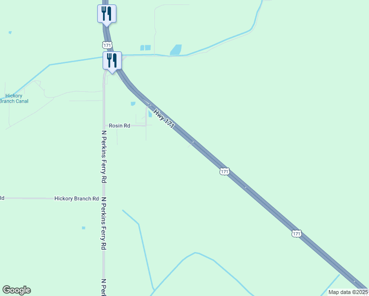 map of restaurants, bars, coffee shops, grocery stores, and more near 5847 U.S. 171 in Lake Charles
