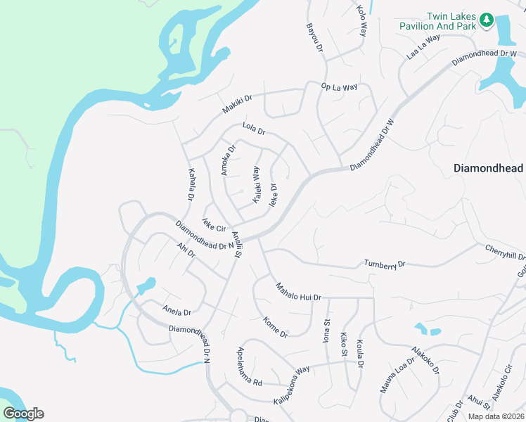 map of restaurants, bars, coffee shops, grocery stores, and more near 7440 Ieke Drive in Diamondhead