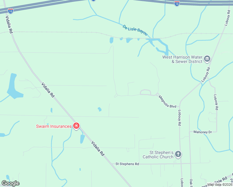 map of restaurants, bars, coffee shops, grocery stores, and more near 7201-7355 Magnolia Loop in Pass Christian