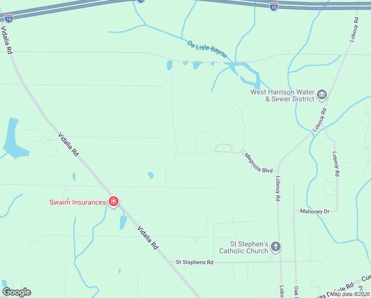 map of restaurants, bars, coffee shops, grocery stores, and more near 7201-7355 Magnolia Loop in Pass Christian