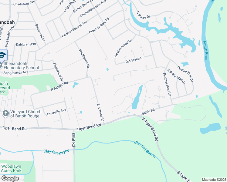 map of restaurants, bars, coffee shops, grocery stores, and more near 5531 Summer Lake Drive in Baton Rouge