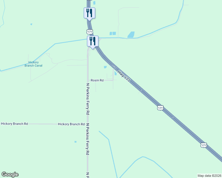 map of restaurants, bars, coffee shops, grocery stores, and more near 6185 Sapling Drive in Lake Charles