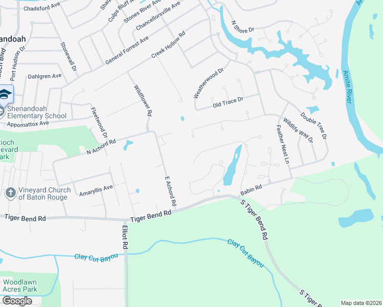 map of restaurants, bars, coffee shops, grocery stores, and more near 5531 Summer Lake Drive in Baton Rouge