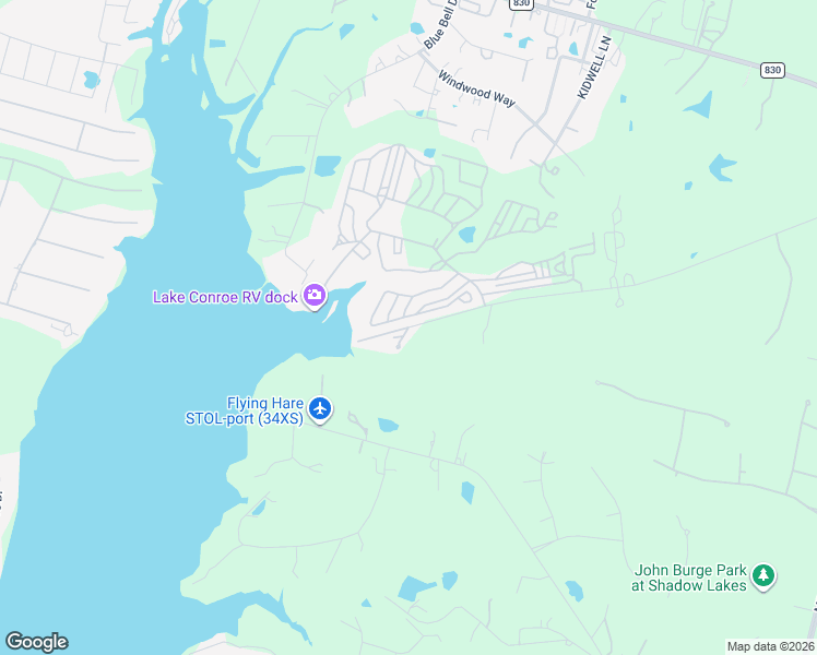map of restaurants, bars, coffee shops, grocery stores, and more near 550 Old Montgomery Road in Willis