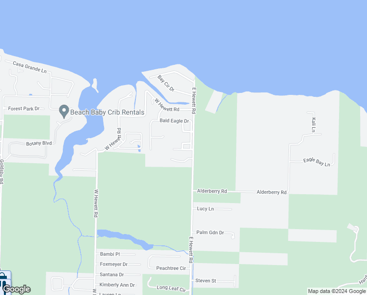 map of restaurants, bars, coffee shops, grocery stores, and more near 84 Talon Court in Santa Rosa Beach