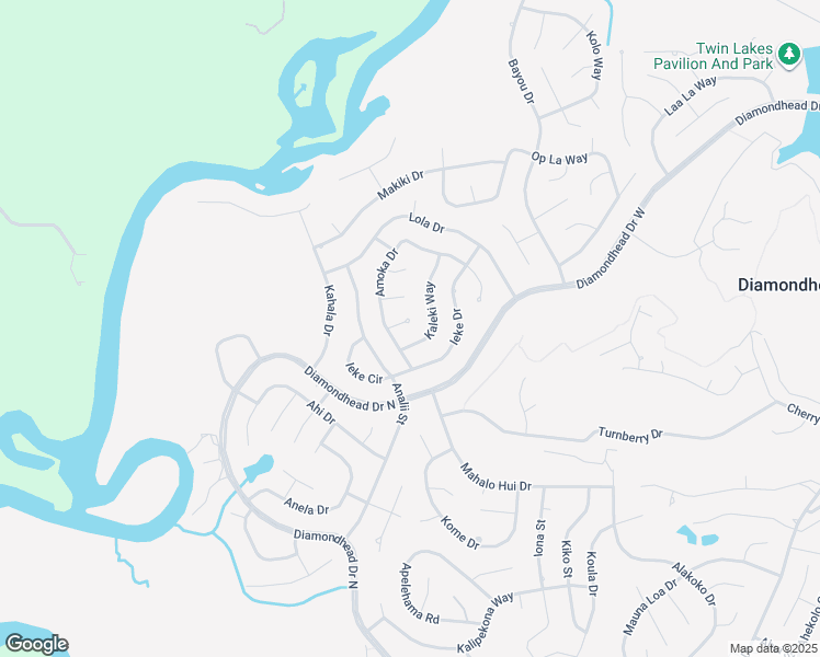 map of restaurants, bars, coffee shops, grocery stores, and more near 846 Kaleki Court in Diamondhead