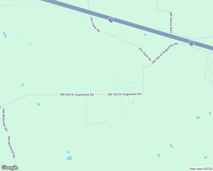 map of restaurants, bars, coffee shops, grocery stores, and more near 2370 Southwest Old Saint Augustine Road in Madison