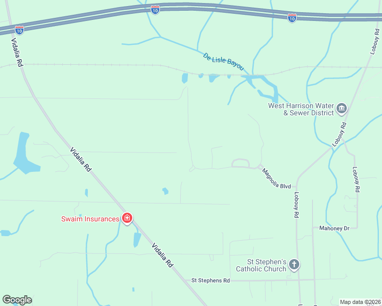 map of restaurants, bars, coffee shops, grocery stores, and more near 7201 Magnolia Loop in Pass Christian