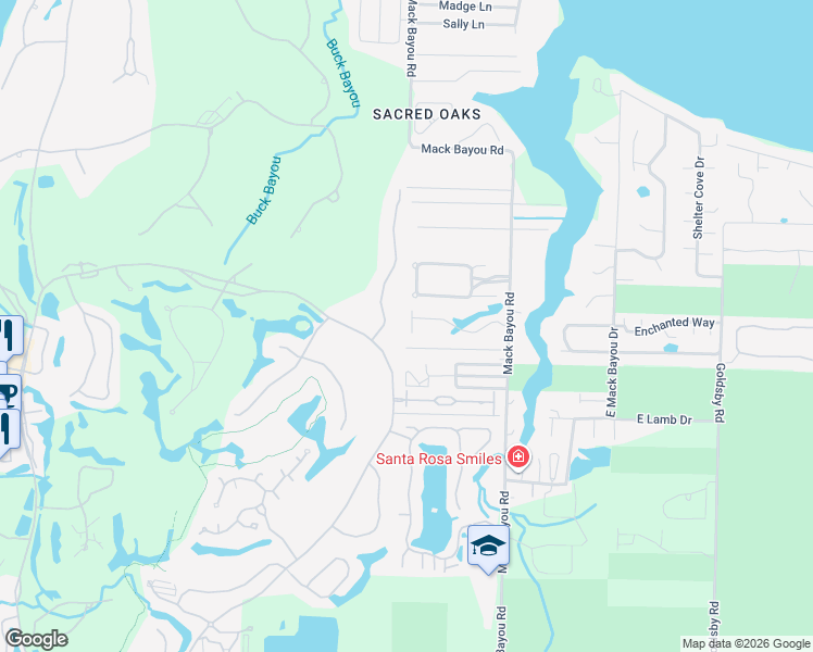 map of restaurants, bars, coffee shops, grocery stores, and more near 254 Jo-Katherine Lane in Santa Rosa Beach