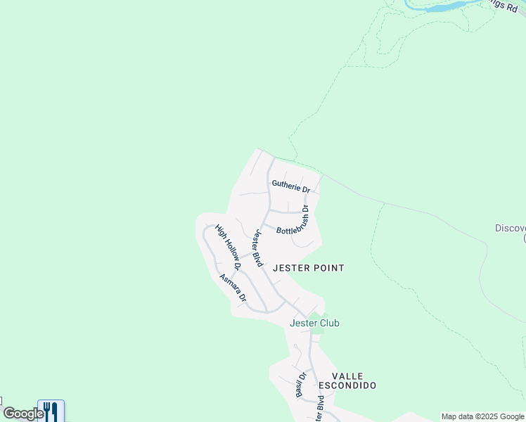 map of restaurants, bars, coffee shops, grocery stores, and more near 8004 Bottlebrush Drive in Austin