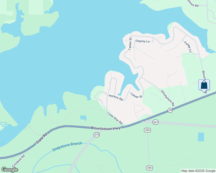 map of restaurants, bars, coffee shops, grocery stores, and more near 24182 Lone Star Road in Tallahassee