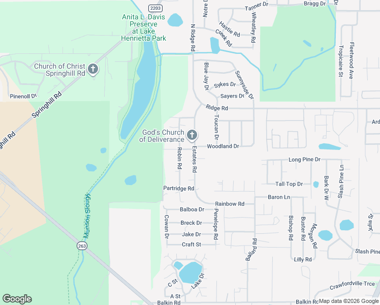 map of restaurants, bars, coffee shops, grocery stores, and more near 1545 Sparrow Road in Tallahassee