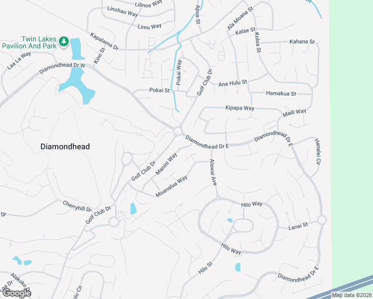 map of restaurants, bars, coffee shops, grocery stores, and more near 887 Manini Way in Diamondhead