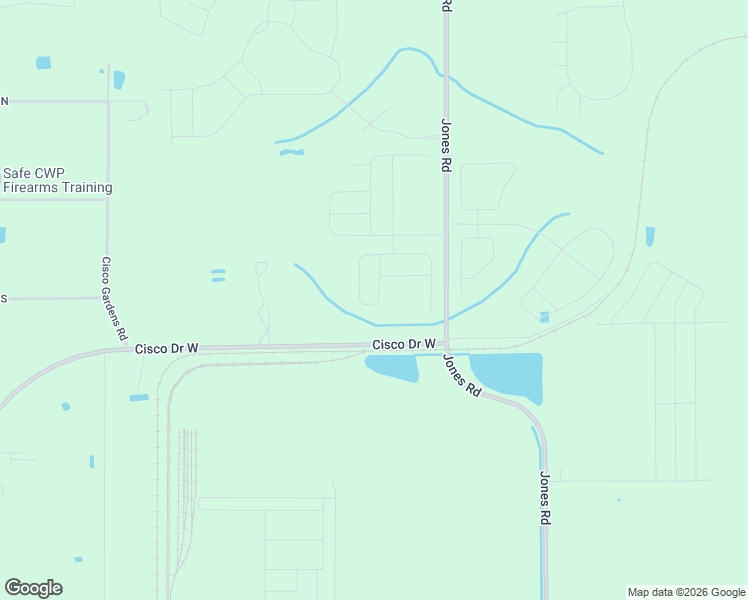map of restaurants, bars, coffee shops, grocery stores, and more near 6410 Jones Road in Jacksonville