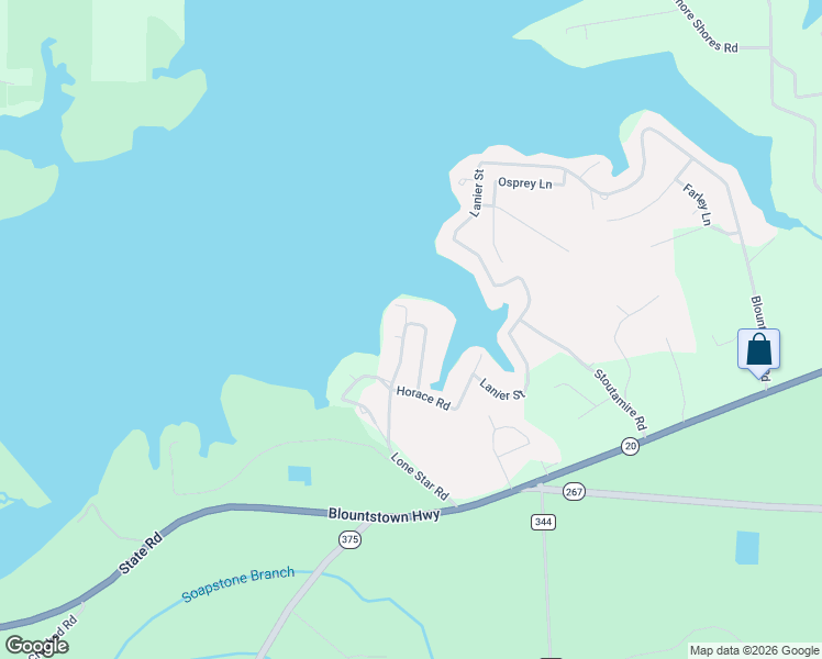 map of restaurants, bars, coffee shops, grocery stores, and more near 24182 Lone Star Road in Tallahassee