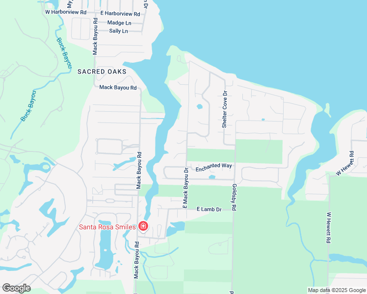 map of restaurants, bars, coffee shops, grocery stores, and more near 16 Bayou Breeze Ct in Walton