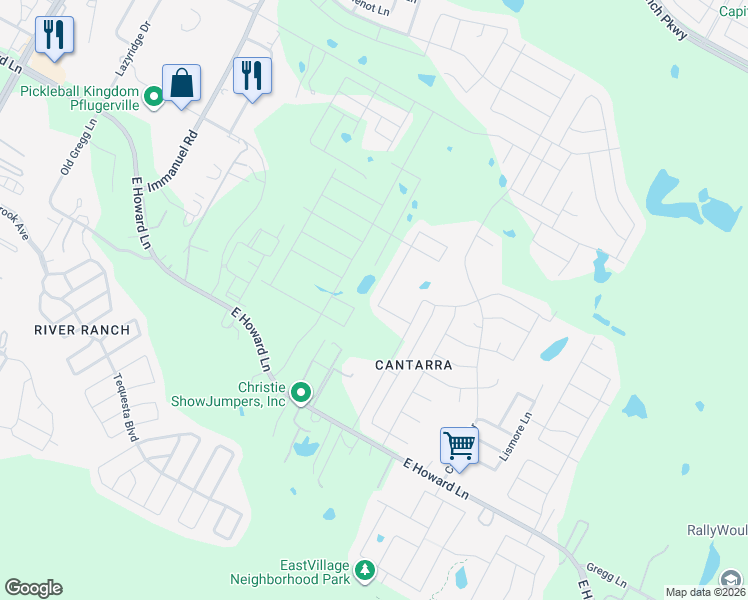 map of restaurants, bars, coffee shops, grocery stores, and more near in Travis County