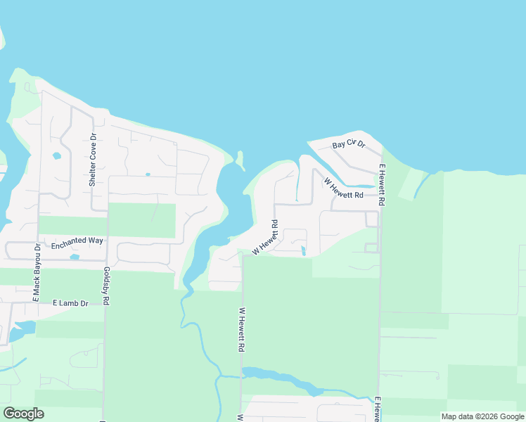 map of restaurants, bars, coffee shops, grocery stores, and more near 1435 West Hewett Road in Santa Rosa Beach