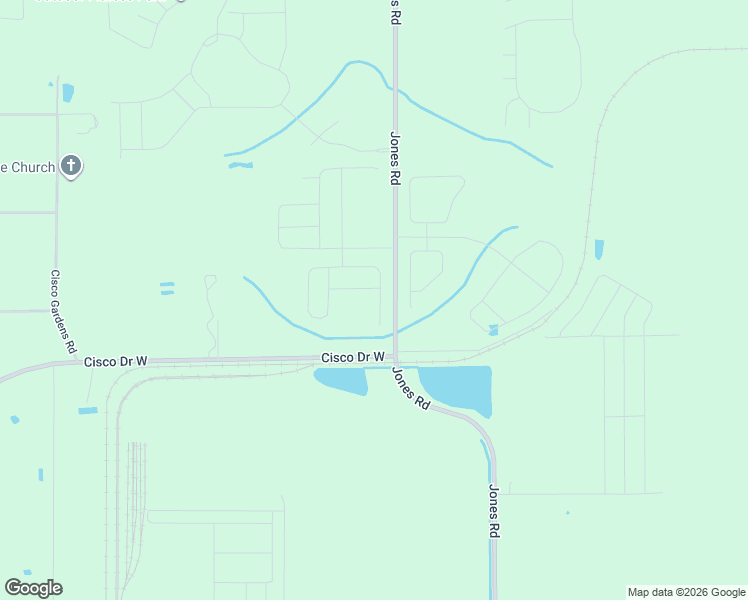map of restaurants, bars, coffee shops, grocery stores, and more near 6410 Jones Road in Jacksonville