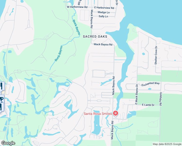 map of restaurants, bars, coffee shops, grocery stores, and more near 286 Carson Oaks Lane in Santa Rosa Beach