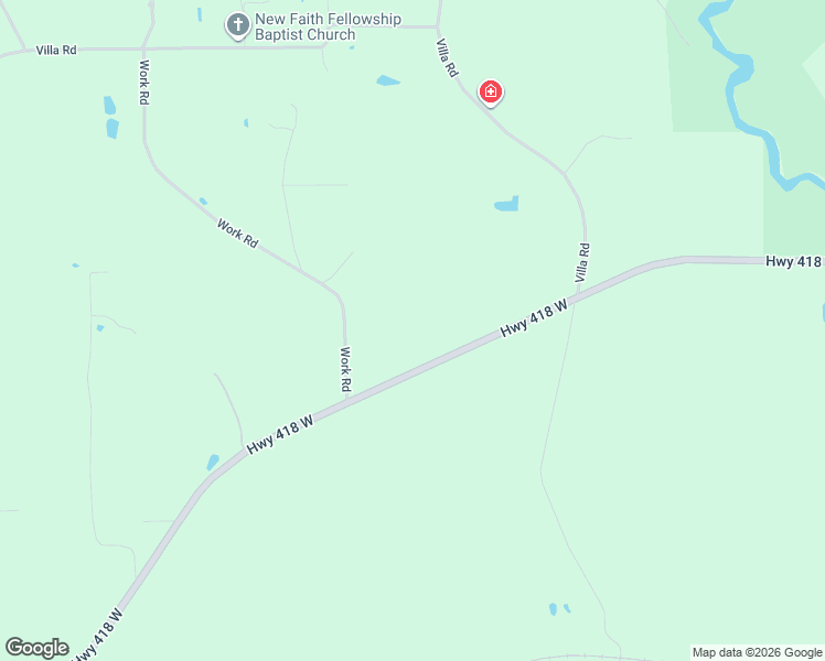 map of restaurants, bars, coffee shops, grocery stores, and more near 3595 Highway 418 West in Kountze