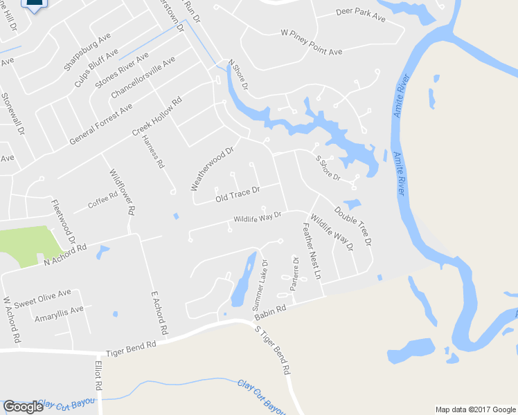 map of restaurants, bars, coffee shops, grocery stores, and more near 6022 Dawnridge Court in Baton Rouge