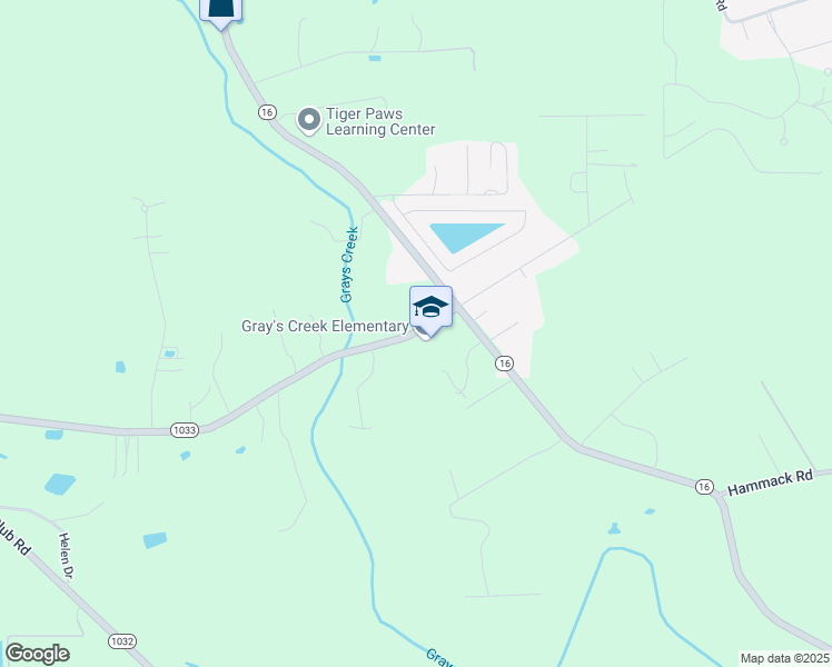 map of restaurants, bars, coffee shops, grocery stores, and more near 11400 Louisiana 1033 in Denham Springs