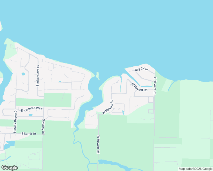 map of restaurants, bars, coffee shops, grocery stores, and more near 164 West Hewett Road in Santa Rosa Beach