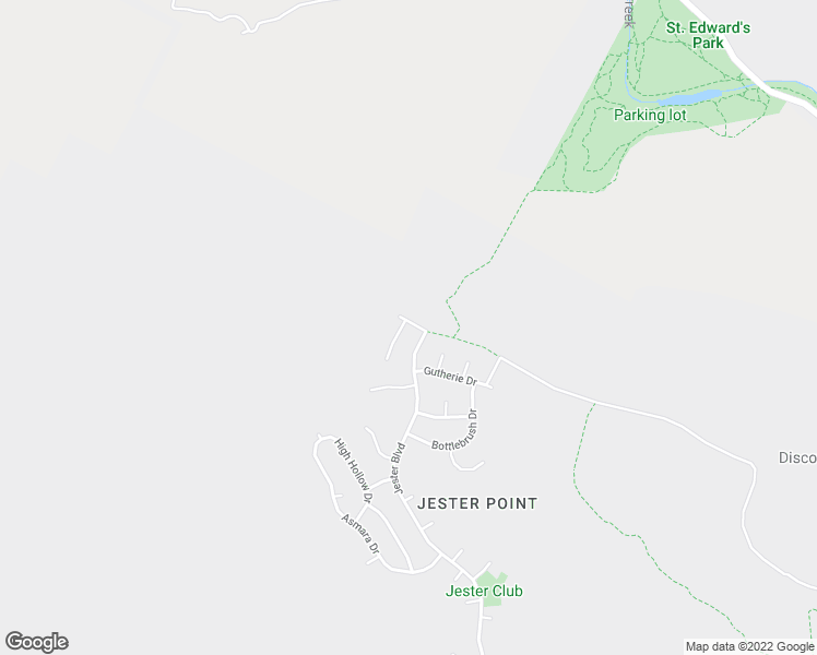 map of restaurants, bars, coffee shops, grocery stores, and more near 8141 Jester Boulevard in Austin