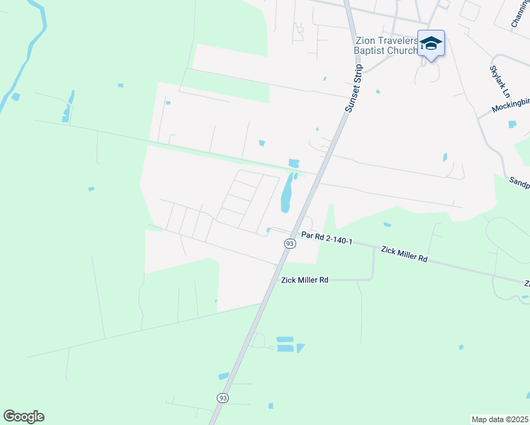 map of restaurants, bars, coffee shops, grocery stores, and more near Antigua Circle in Sunset