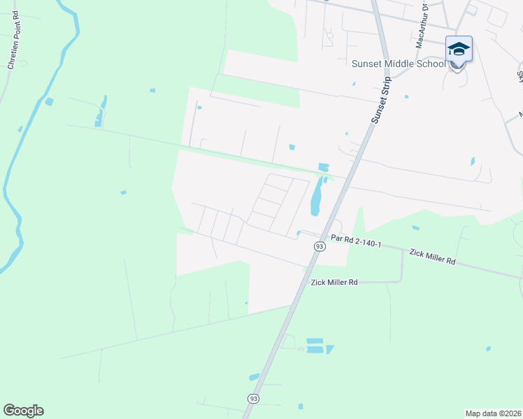 map of restaurants, bars, coffee shops, grocery stores, and more near Antigua Circle in Sunset