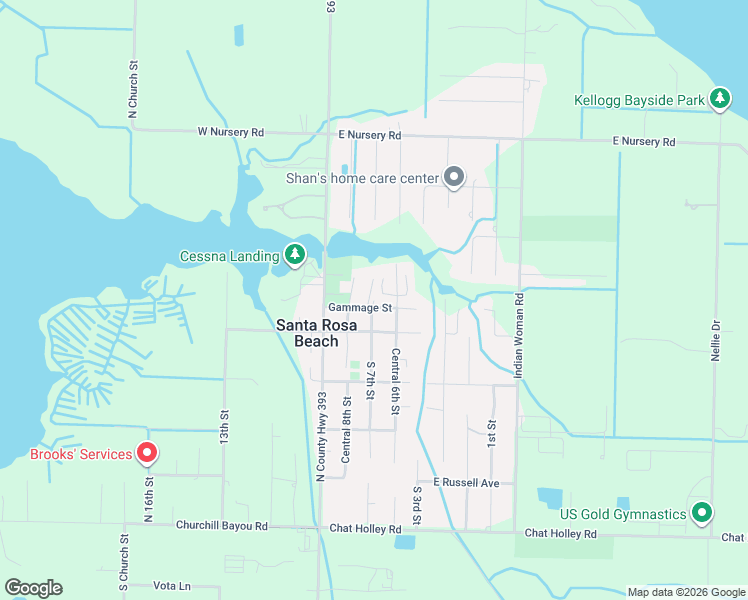map of restaurants, bars, coffee shops, grocery stores, and more near 31 Deweys Point in Santa Rosa Beach