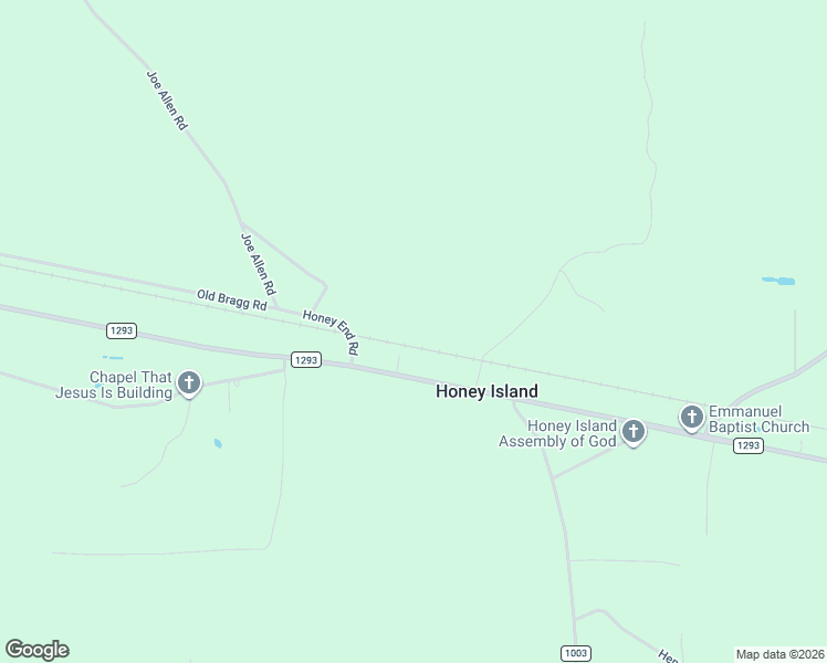 map of restaurants, bars, coffee shops, grocery stores, and more near in Honey Island