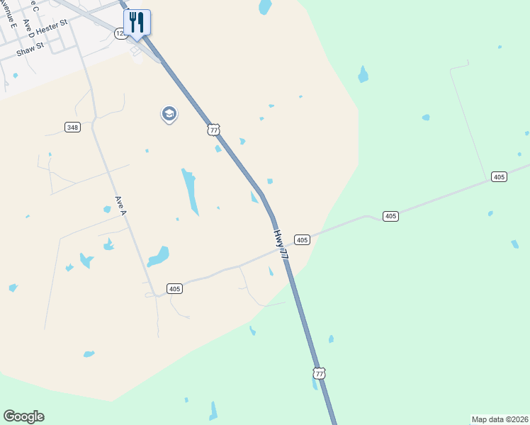 map of restaurants, bars, coffee shops, grocery stores, and more near 8175 U.S. 77 in Lexington