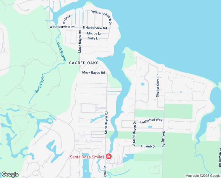 map of restaurants, bars, coffee shops, grocery stores, and more near 10 East Wild Briar Road in Santa Rosa Beach