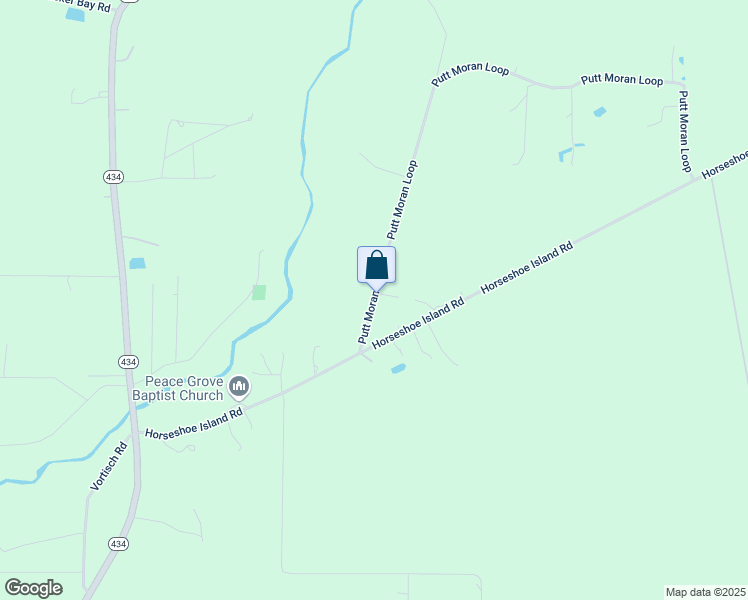 map of restaurants, bars, coffee shops, grocery stores, and more near 31072 Putt Moran Loop in Lacombe