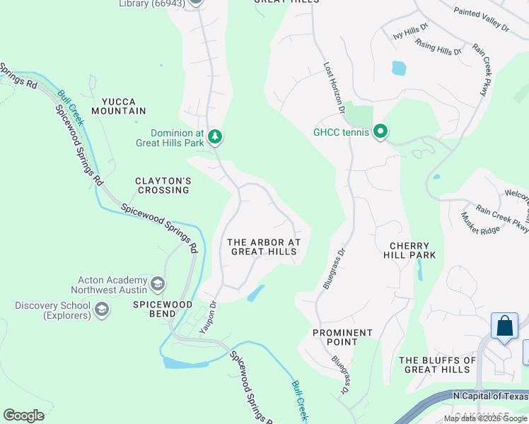 map of restaurants, bars, coffee shops, grocery stores, and more near 6205 Sotol Cove in Austin