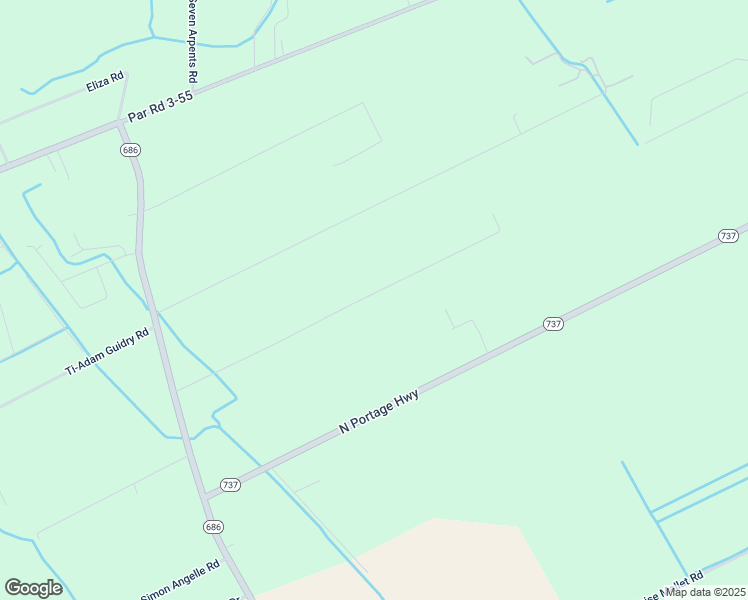 map of restaurants, bars, coffee shops, grocery stores, and more near 1114 Robert Mallet Road in Arnaudville