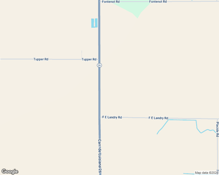 map of restaurants, bars, coffee shops, grocery stores, and more near 25206 Louisiana 26 in Jennings