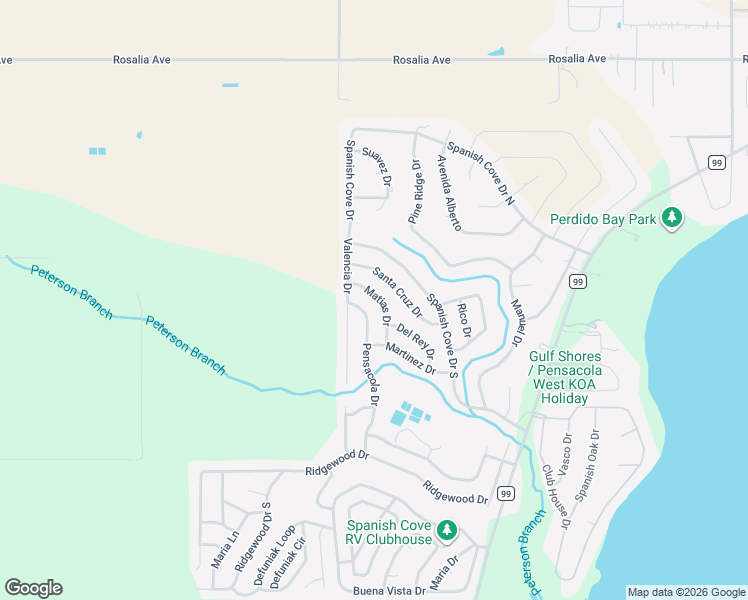 map of restaurants, bars, coffee shops, grocery stores, and more near 1681 Santa Cruz Dr in Lillian