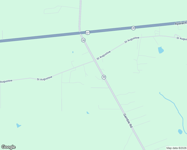 map of restaurants, bars, coffee shops, grocery stores, and more near 8727 Gamble Road in Monticello