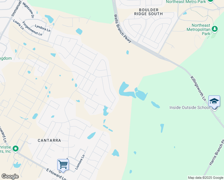 map of restaurants, bars, coffee shops, grocery stores, and more near 14104 Macquarie Drive in Pflugerville