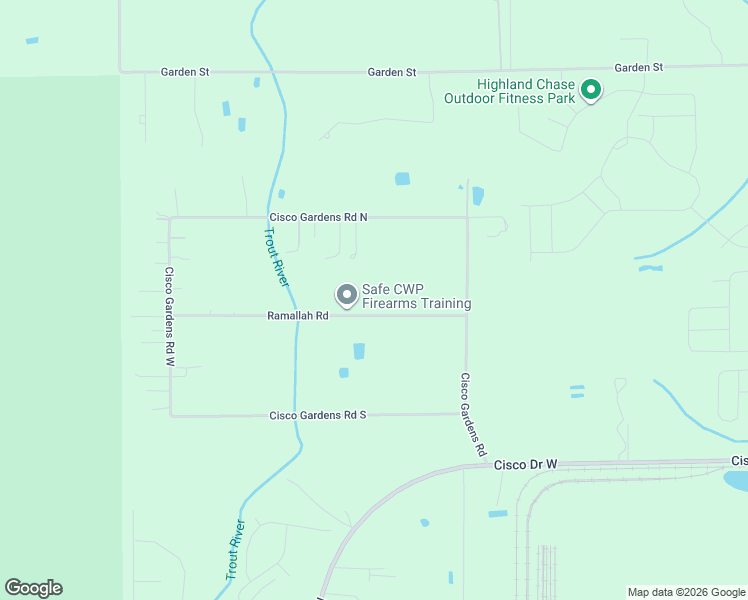 map of restaurants, bars, coffee shops, grocery stores, and more near 11401 Ramallah Road in Jacksonville