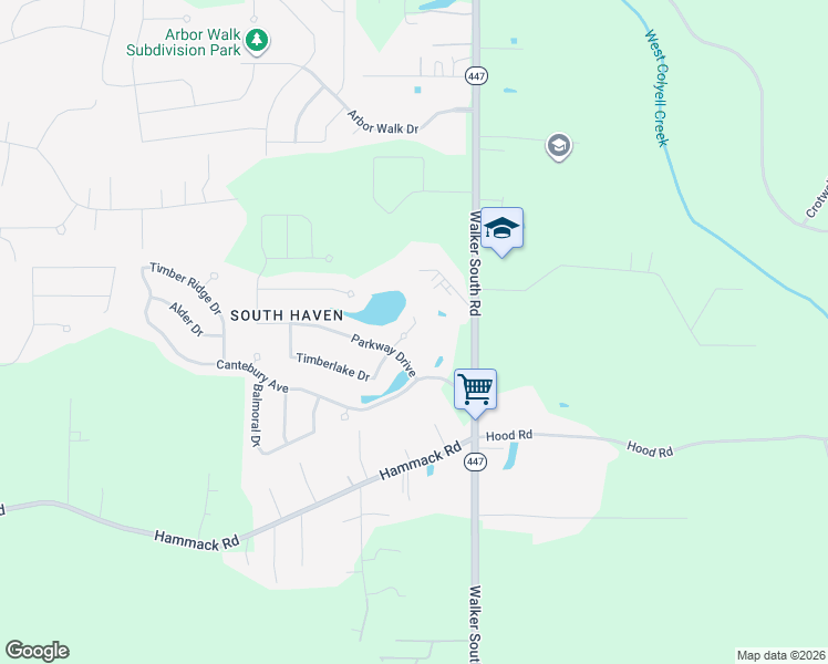map of restaurants, bars, coffee shops, grocery stores, and more near 22776 Greencliff Drive in Denham Springs