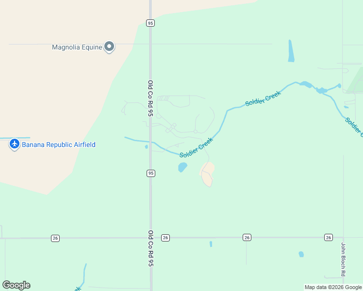 map of restaurants, bars, coffee shops, grocery stores, and more near 11960 County Road 95 in Elberta