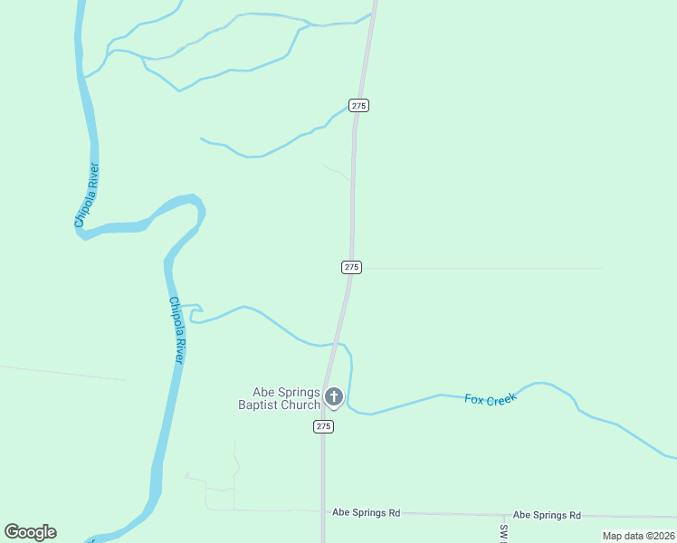 map of restaurants, bars, coffee shops, grocery stores, and more near 14304 County Road 275 in Blountstown